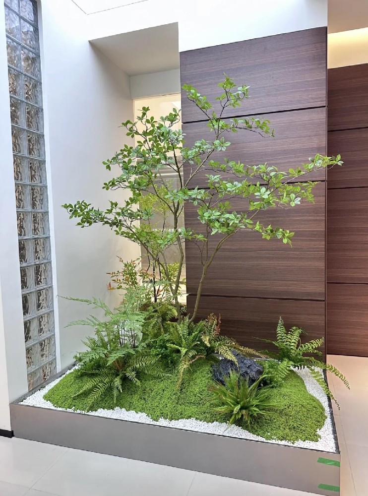 仿真植物布置｜定格四季绿意，打造长效高颜值空间美学