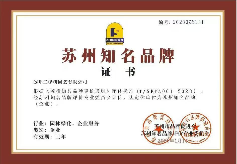 苏州三棵树园艺-江浙沪专业空间绿植软装与景观服务提供商