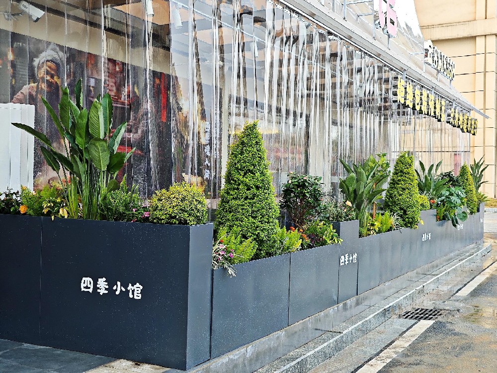 定制花箱 VS 成品花箱区别与适用场景｜江浙沪市政景观花箱解决方案