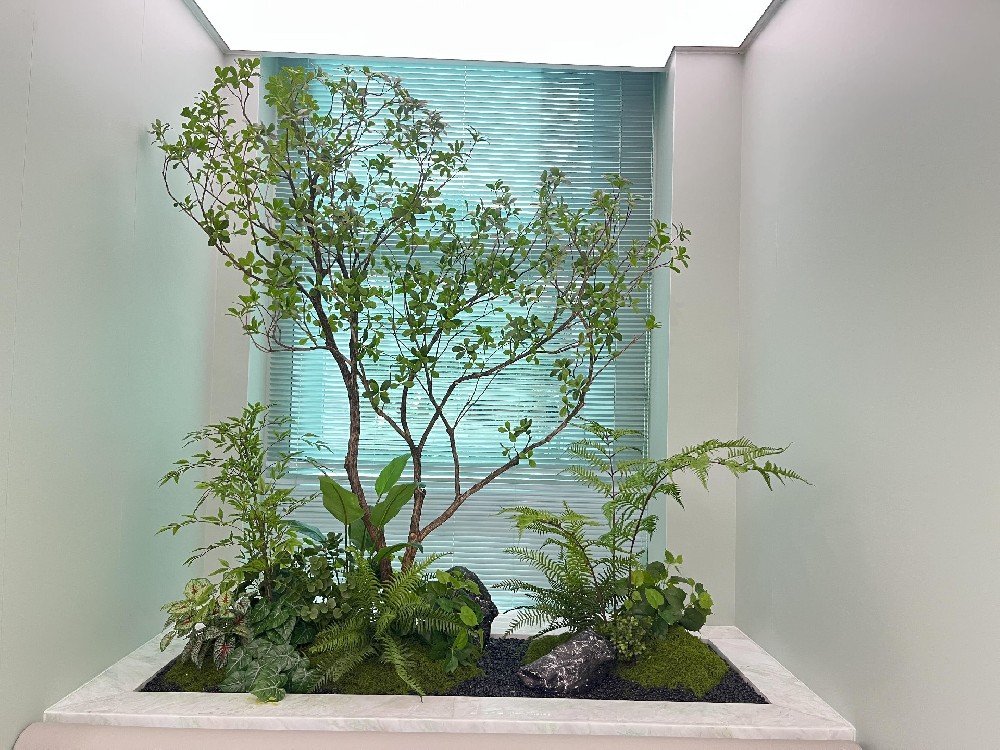 镇江餐饮店仿真植物软装造景现状及风格指南｜苏州三棵树园艺